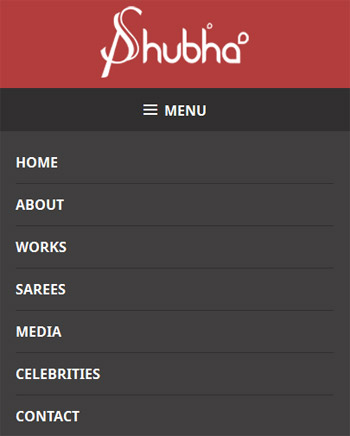 Shubha Mitra's Sarees Website